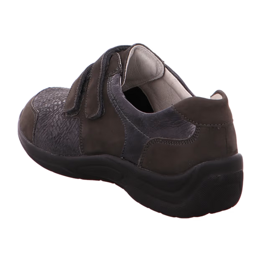 Waldlaufer Women's Hesna slipper comfort shoe Carbon Waldlaufer Women's Hesna slipper comfort shoe Carbon