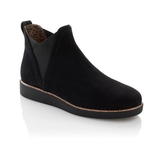 Beautifeel Women's Dawn Bootie Black Seude Beautifeel Women's Dawn Bootie Black Seude