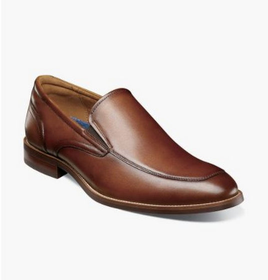 Florsheim Men's Rucci Moc Toe Slip On Cognac Florsheim Men's Rucci Moc Toe Slip On Cognac