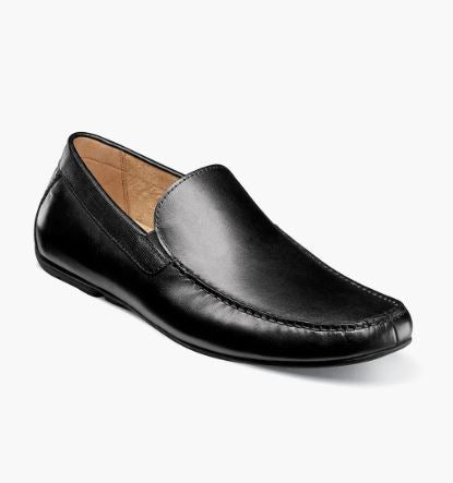 Florsheim Men's TALLADEGA Moc Toe Venetian Driver Black Florsheim Men's TALLADEGA Moc Toe Venetian Driver Black