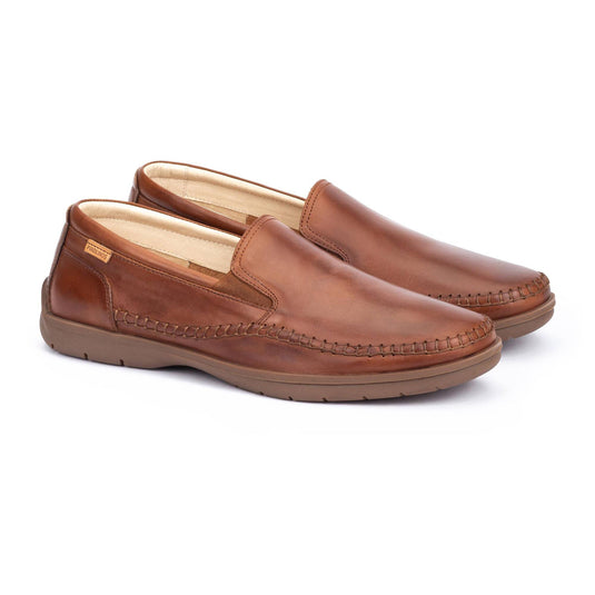 Pikolinos Men's MARBELLA Elastic closure moccasins Cuero