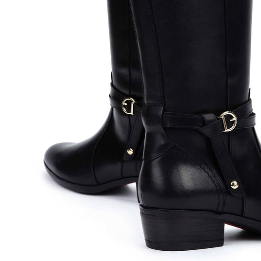 Pikolinos DAROCA Women's leather high boots Black Pikolinos DAROCA Women's leather high boots Black