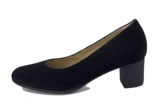 Piesanto Women's Dress Shoe 205401 Black Suede Piesanto Women's Dress Shoe 205401 Black Suede