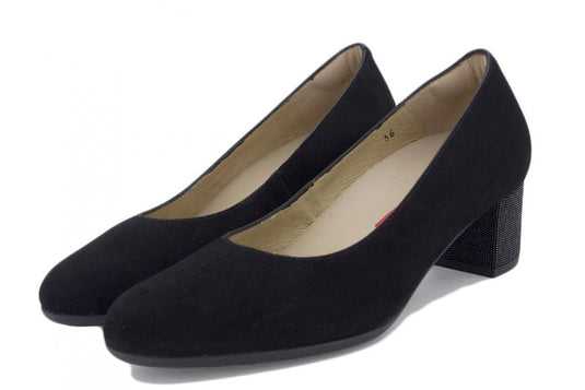 Piesanto Women's Dress Shoe 205401 Black Suede