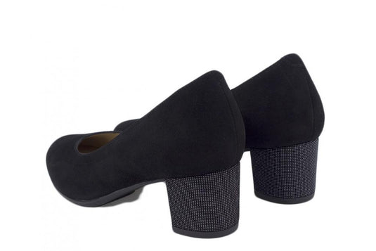 Piesanto Women's Dress Shoe 205401 Black Suede Piesanto Women's Dress Shoe 205401 Black Suede