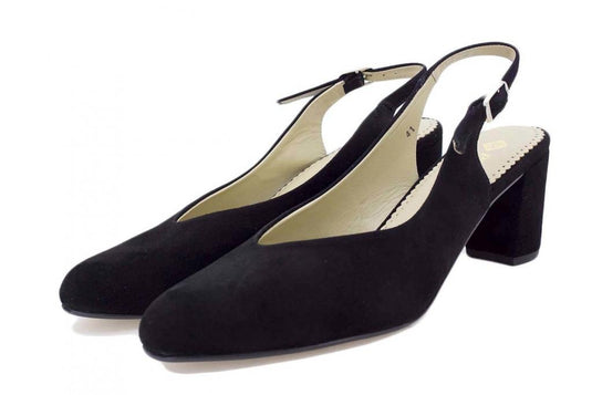 Piesanto Women's Dress Shoe Black Suede Pump 220230 Piesanto Women's Dress Shoe Black Suede Pump 220230