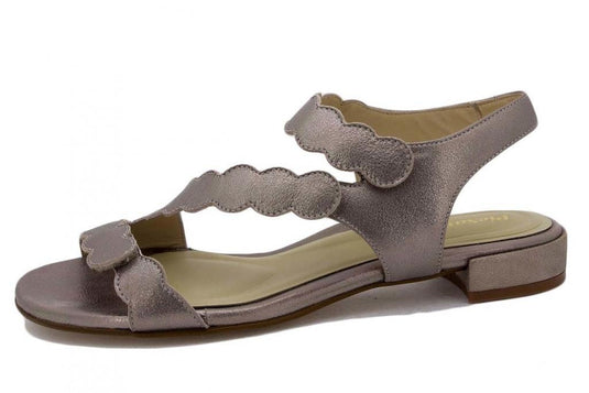 Piesanto Women's Dress Shoe Mink Metal Suede Heel Sandal 220288 Piesanto Women's Dress Shoe Mink Metal Suede Heel Sandal 220288