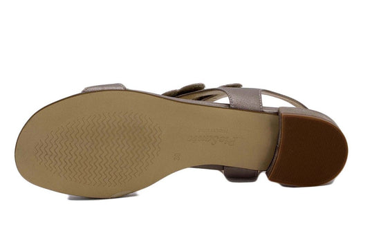 Piesanto Women's Dress Shoe Mink Metal Suede Heel Sandal 220288 Piesanto Women's Dress Shoe Mink Metal Suede Heel Sandal 220288