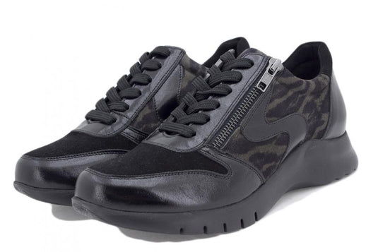 Piesanto Women's Black Sneaker 225726 Piesanto Women's Black Sneaker 225726