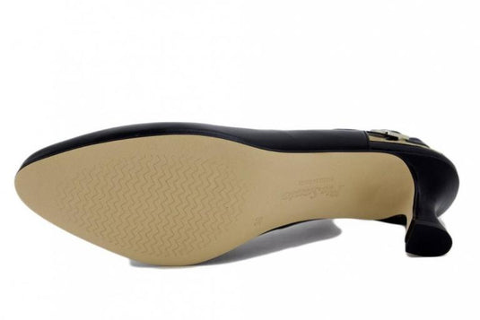 Piesanto Women's 230230 Slingback Kit Pump Black Leather Piesanto Women's 230230 Slingback Kit Pump Black Leather