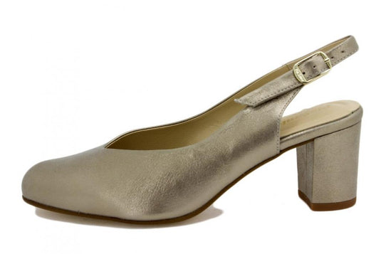 Piesanto Women's Dress Shoe Mink Metal Suede Pump 230230 Piesanto Women's Dress Shoe Mink Metal Suede Pump 230230