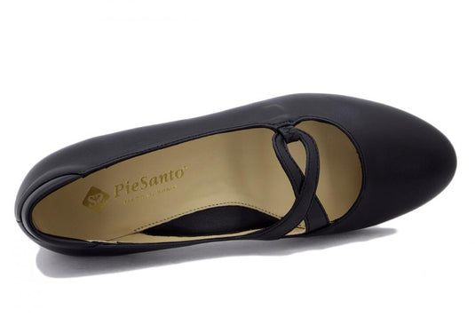 Piesanto Women's Dress Shoe 235531 Black Leather Pump Piesanto Women's Dress Shoe 235531 Black Leather Pump