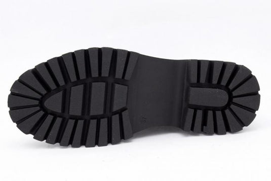 PieSanto Women's 245629 Moccasin Black Leather PieSanto Women's 245629 Moccasin Black Leather