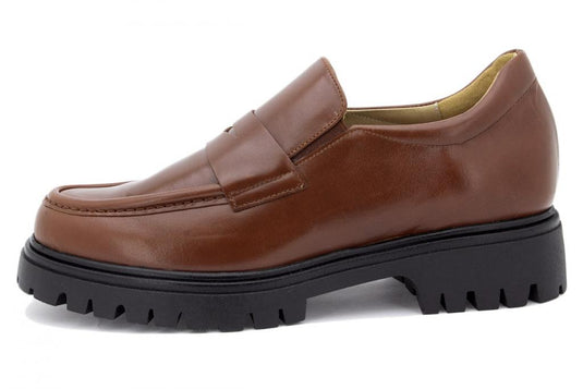 PieSanto Women's 245629 Moccasin Brown Leather PieSanto Women's 245629 Moccasin Brown Leather