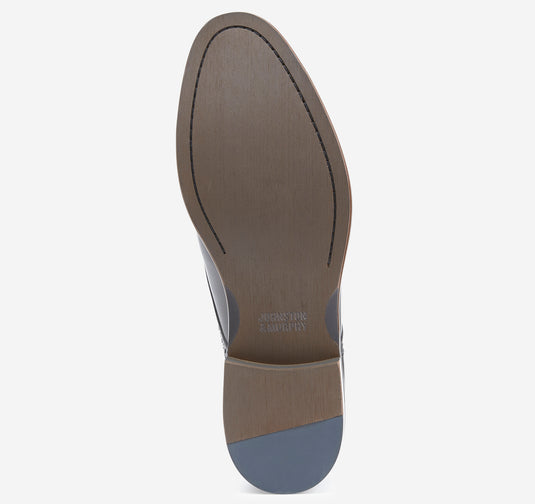 Johnston & Murphy Men's Conard Dress Cap Toe Black Leather Johnston & Murphy Men's Conard Dress Cap Toe Black Leather