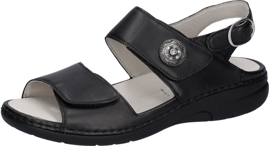Waldlaufer Women's Gunna Sandal Black Waldlaufer Women's Gunna Sandal Black