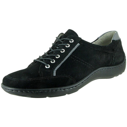 Waldlaufer Women's Jasmine Henni Black Nubuck Waldlaufer Women's Jasmine Henni Black Nubuck