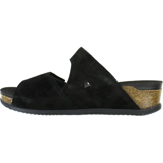 Ara Women's Napa Slide Sandal Black Ara Women's Napa Slide Sandal Black