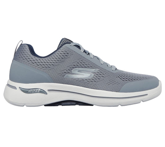 Skechers Men's GOwalk Arch Fit Gray/Navy Skechers Men's GOwalk Arch Fit Gray/Navy