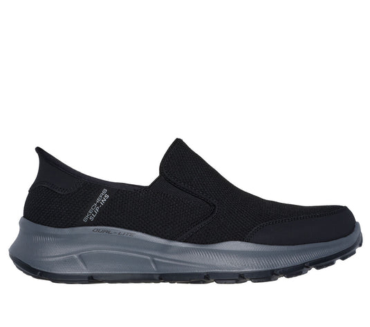 Skechers Men's Slip-ins RF: Equalizer 5.0 - Drayze Black/Charcoal Skechers Men's Slip-ins RF: Equalizer 5.0 - Drayze Black/Charcoal