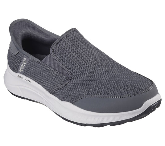 Skechers Men's Slip-ins RF: Equalizer 5.0 - Drayze Charcoal Skechers Men's Slip-ins RF: Equalizer 5.0 - Drayze Charcoal