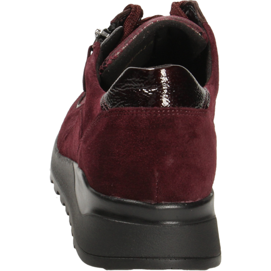 Waldlaufer Women's Hiroko-Soft Red Lace-Up Trainers Waldlaufer Women's Hiroko-Soft Red Lace-Up Trainers