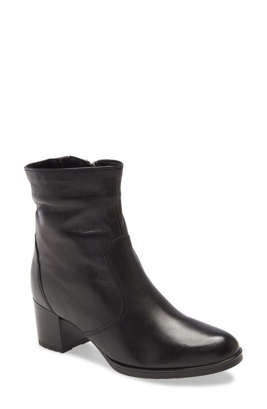 Ara Women's Fiorella (Florenze) Bootie Daytona Leather Black Ara Women's Fiorella (Florenze) Bootie Daytona Leather Black