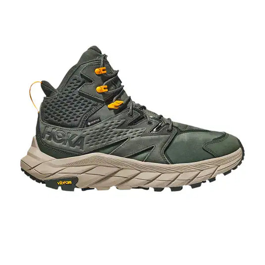 Hoka One One Men's Anacapa Mid GTX Thyme / Radiant Yellow Hoka One One Men's Anacapa Mid GTX Thyme / Radiant Yellow