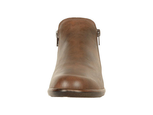 Naot Women's Helm Aura Bootie Pecan Brown/Oily Olive Suede Naot Women's Helm Aura Bootie Pecan Brown/Oily Olive Suede