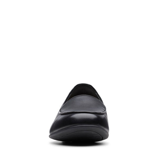Clarks Women's Un Blush Ease Black Leather