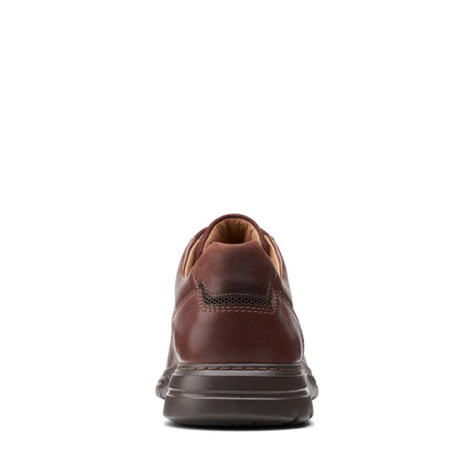 Clarks Un Brawley Pace Mahogany Leather Clarks Un Brawley Pace Mahogany Leather