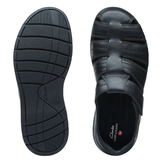 Clarks Men's Nature Limit Sandals Black Combination Clarks Men's Nature Limit Sandals Black Combination