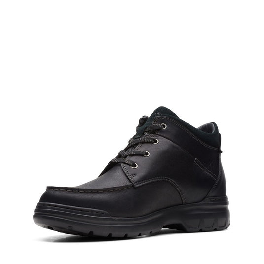 Clarks Men's Rockie2 HIGTX Black Leather Clarks Men's Rockie2 HIGTX Black Leather