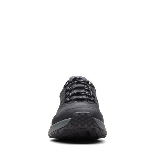 Clarks Men's Wave2.0 Tie Black Leather Clarks Men's Wave2.0 Tie Black Leather