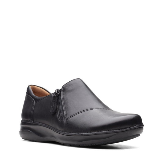Clarks Women's Appley Zip Black Clarks Women's Appley Zip Black