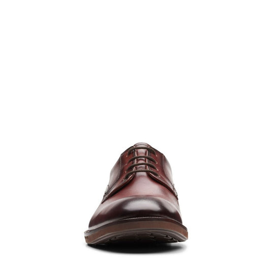 Clarks Men's Un Hugh Lace Brown Leather