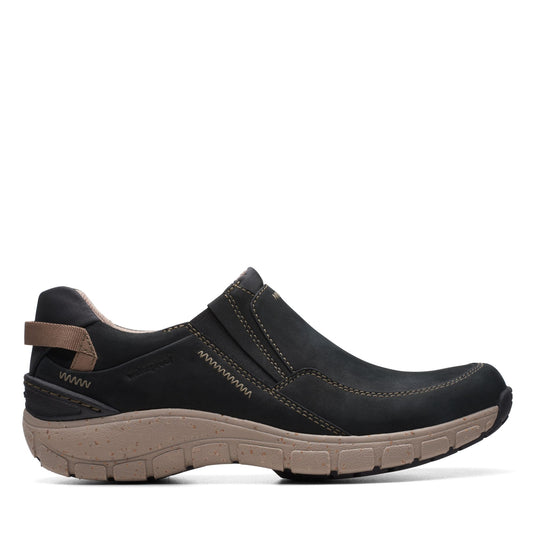Clarks Women's Wave PlateauAP Black Nubuck