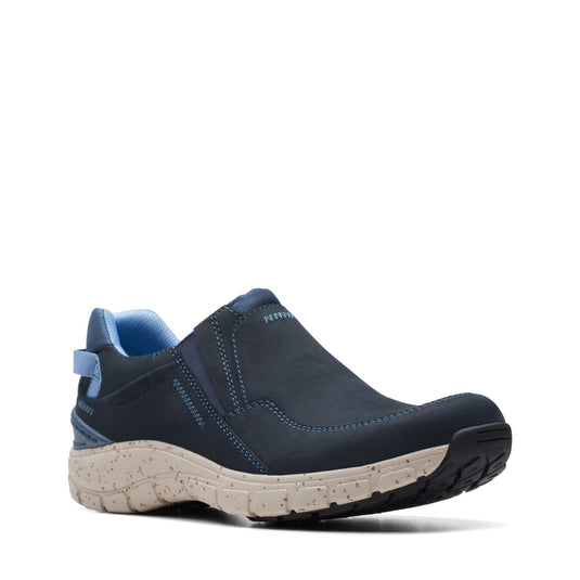 Clarks Women's Wave PlateauAP Navy Nubuck Clarks Women's Wave PlateauAP Navy Nubuck