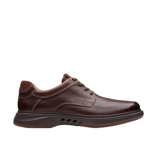 Clarks Men's Un Briley Lace Shoes Mahogany Leather Clarks Men's Un Briley Lace Shoes Mahogany Leather