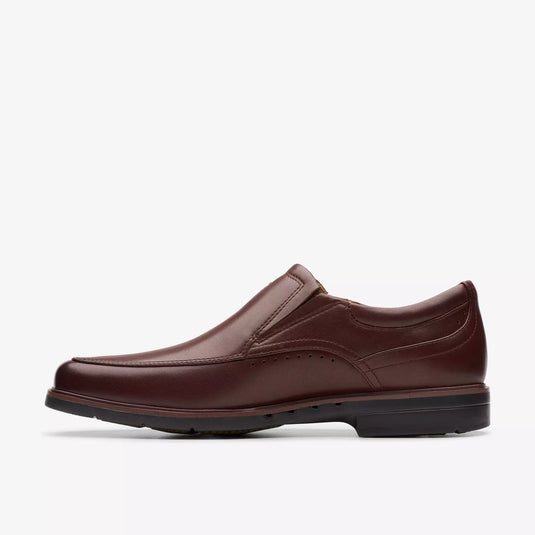 Clarks Men's Un Kendrick Way Slip-on Dress Brown Clarks Men's Un Kendrick Way Slip-on Dress Brown
