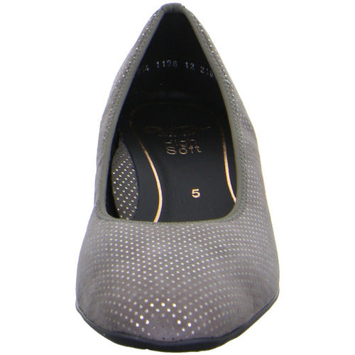 Ara Women's 12-21838-16 Block Heel Grey Suede Ara Women's 12-21838-16 Block Heel Grey Suede