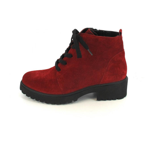 Waldlaufer Women's H-Luise Red Nubuck