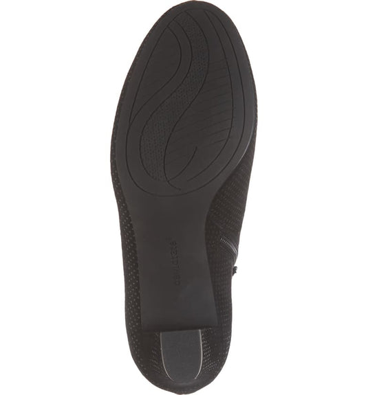 David Tate Women's Fame Bootie Black Suede David Tate Women's Fame Bootie Black Suede