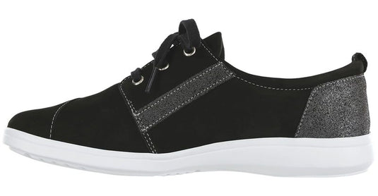 SAS Women's Marnie Lace Up Sneaker Marnie Black/Sparkle
