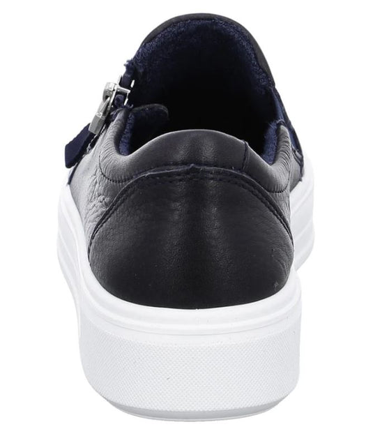 Ara Women's Courtyard Loafer Boots Blue Ara Women's Courtyard Loafer Boots Blue