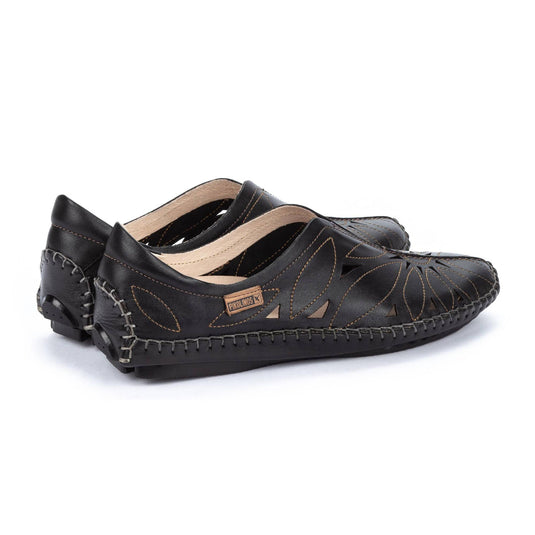 Pikolinos Women's Jerez leather moccasin Black Pikolinos Women's Jerez leather moccasin Black