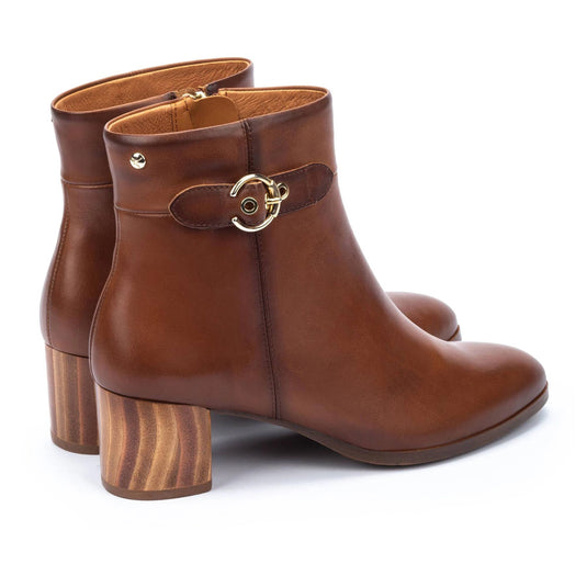 Pikolinos Women's CALAFAT W1Z Wide heel ankle boots Cuero Pikolinos Women's CALAFAT W1Z Wide heel ankle boots Cuero