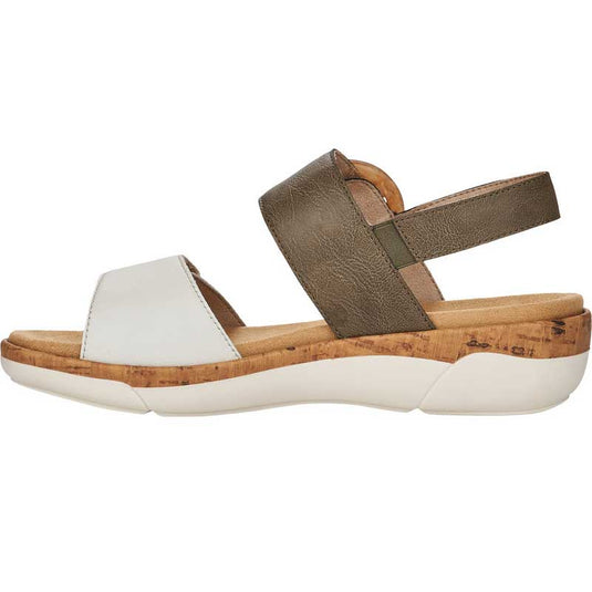 Remonte by Rieker Women's Jocelyn 53 Offwhite/Forest Remonte by Rieker Women's Jocelyn 53 Offwhite/Forest