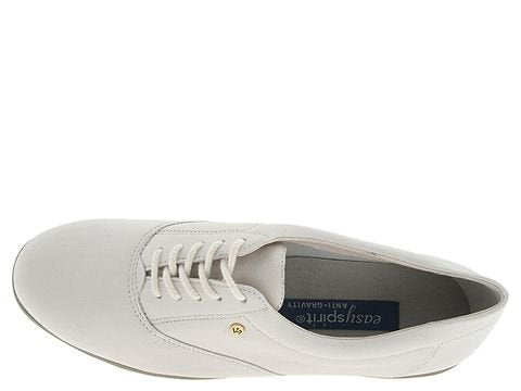 Easy Spirit Women's Motion Walking Shoes White Leather Easy Spirit Women's Motion Walking Shoes White Leather