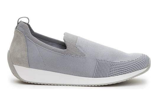 Ara Women's Leena Slip-On Sneaker Pebble Ara Women's Leena Slip-On Sneaker Pebble